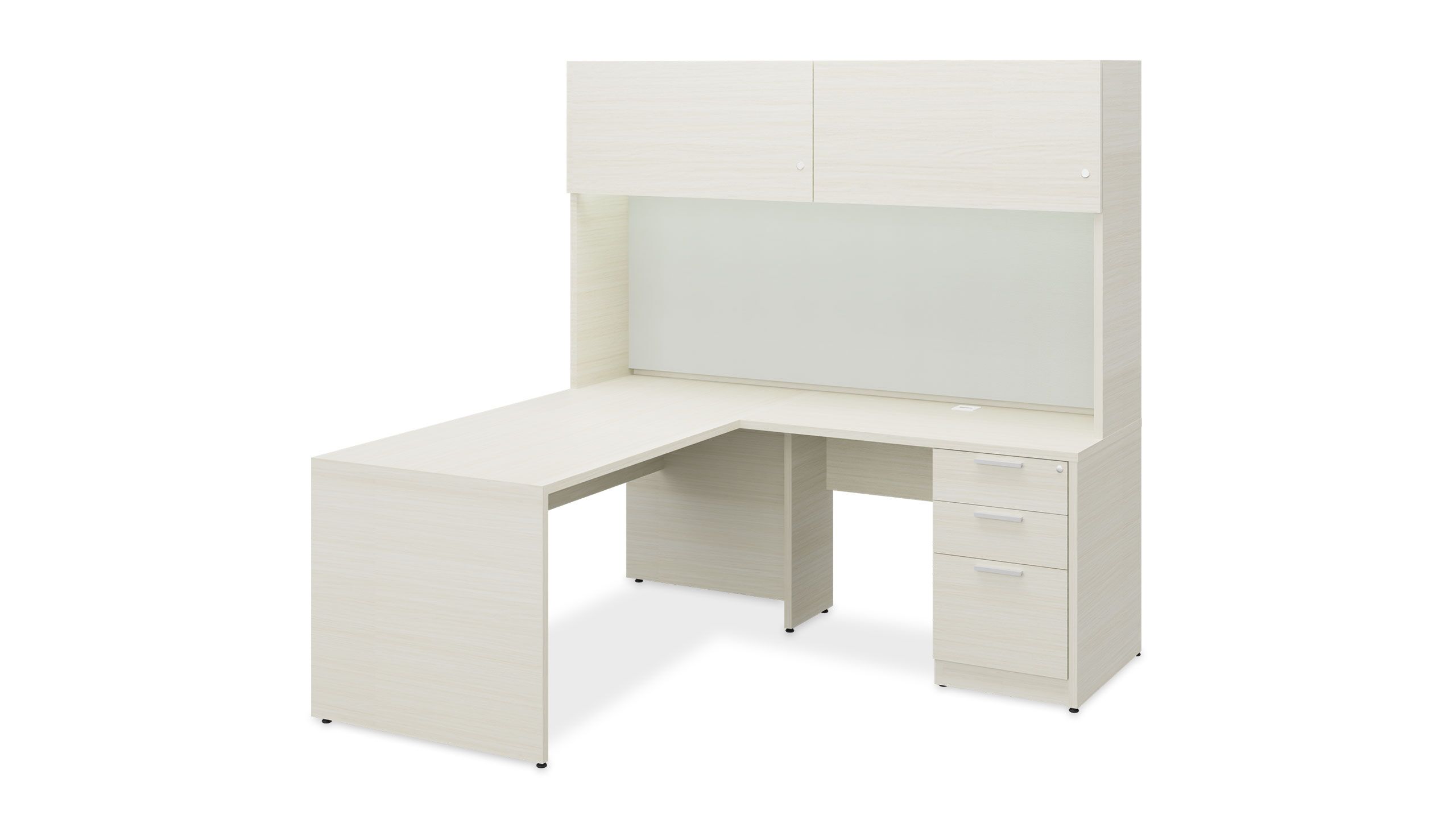 Hutch L-Desk 2905 on a white background